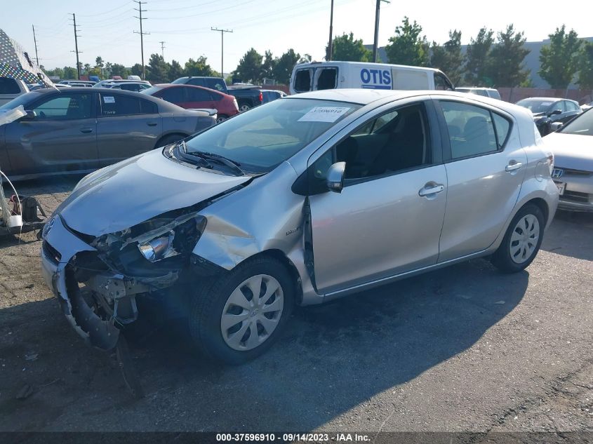 2014 TOYOTA PRIUS C ONE/THREE/TWO/FOUR - JTDKDTB39E1569744