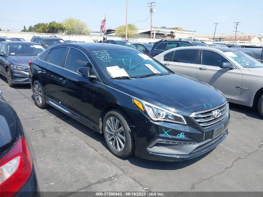 2017 HYUNDAI SONATA SPORT/LIMITED - 5NPE34AF3HH482257