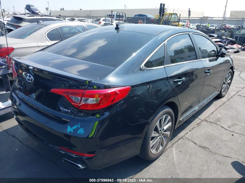 2017 HYUNDAI SONATA SPORT/LIMITED - 5NPE34AF3HH482257