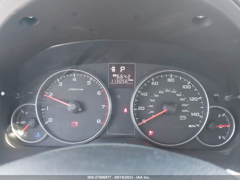2014 SUBARU LEGACY 2.5I - 4S3BMBA69E3019521