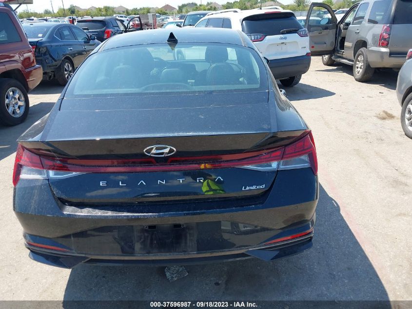 2022 HYUNDAI ELANTRA LIMITED - 5NPLP4AG2NH064188