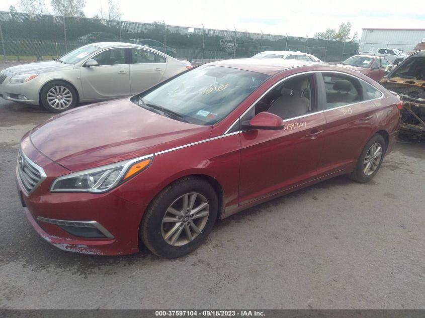 2015 HYUNDAI SONATA 2.4L SE - 5NPE24AF7FH204770