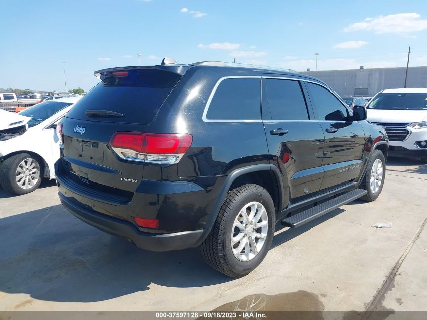 2021 JEEP GRAND CHEROKEE LAREDO E - 1C4RJEAGXMC511538