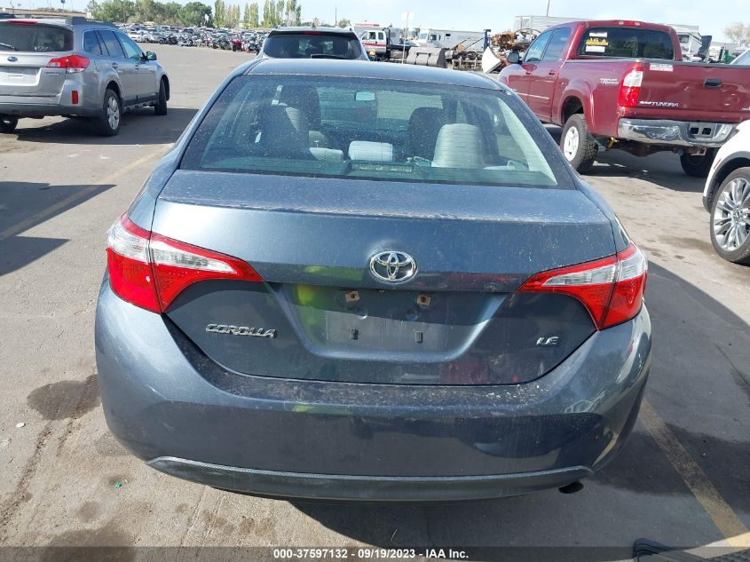 2014 TOYOTA COROLLA L/LE/LE PLS/PRM/S/S PLS - 5YFBURHE6EP025208