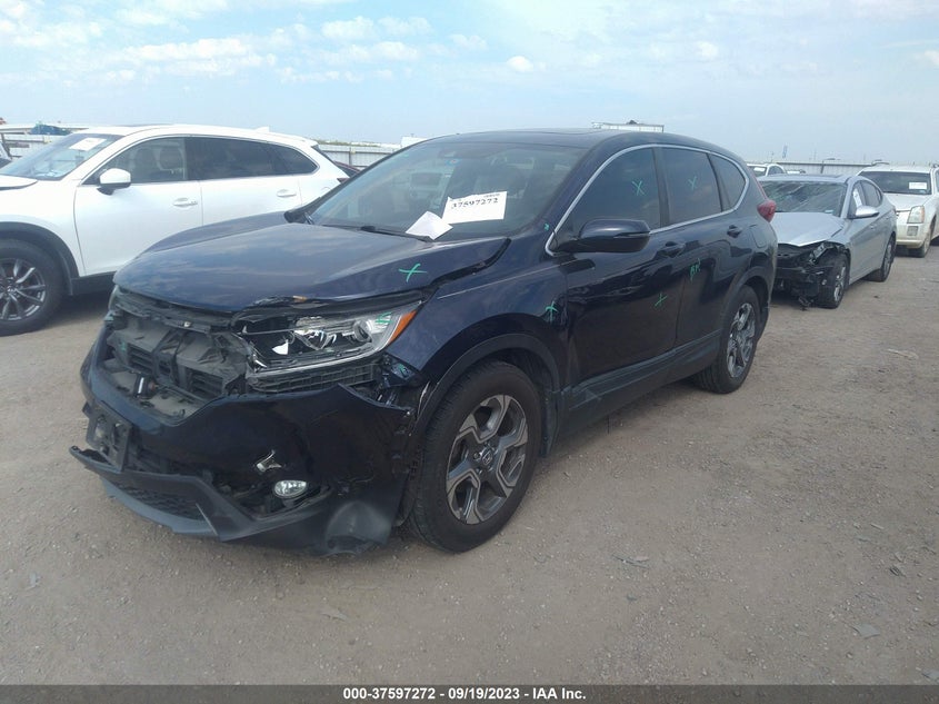 VIN 5J6RW1H56KA041946 2019 HONDA CR-V EX