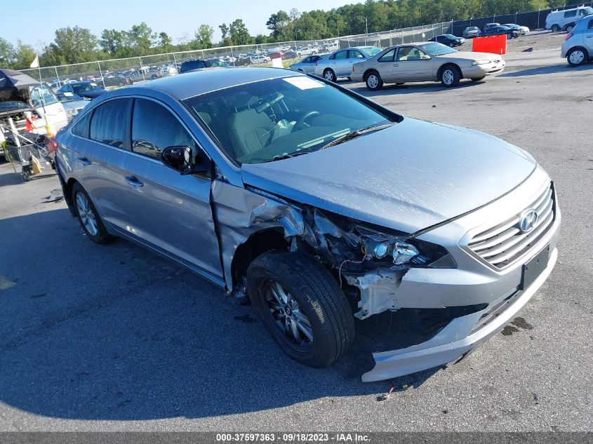 2017 HYUNDAI SONATA 2.4L - 5NPE24AF5HH541392