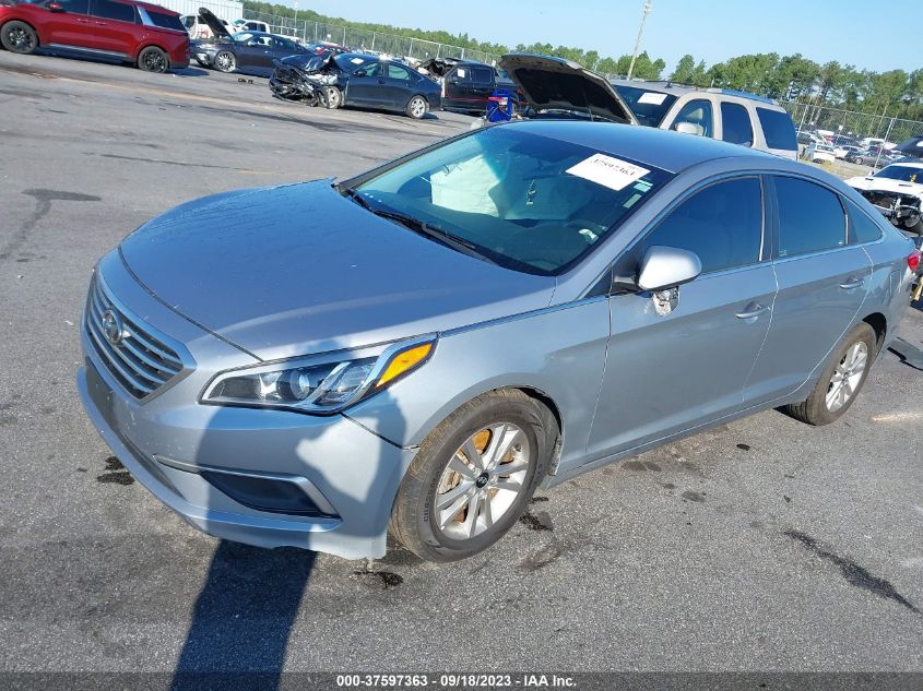 2017 HYUNDAI SONATA 2.4L - 5NPE24AF5HH541392