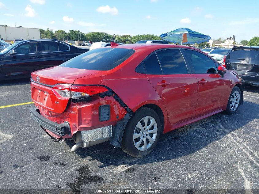 2021 TOYOTA COROLLA LE - 5YFEPMAE2MP155745