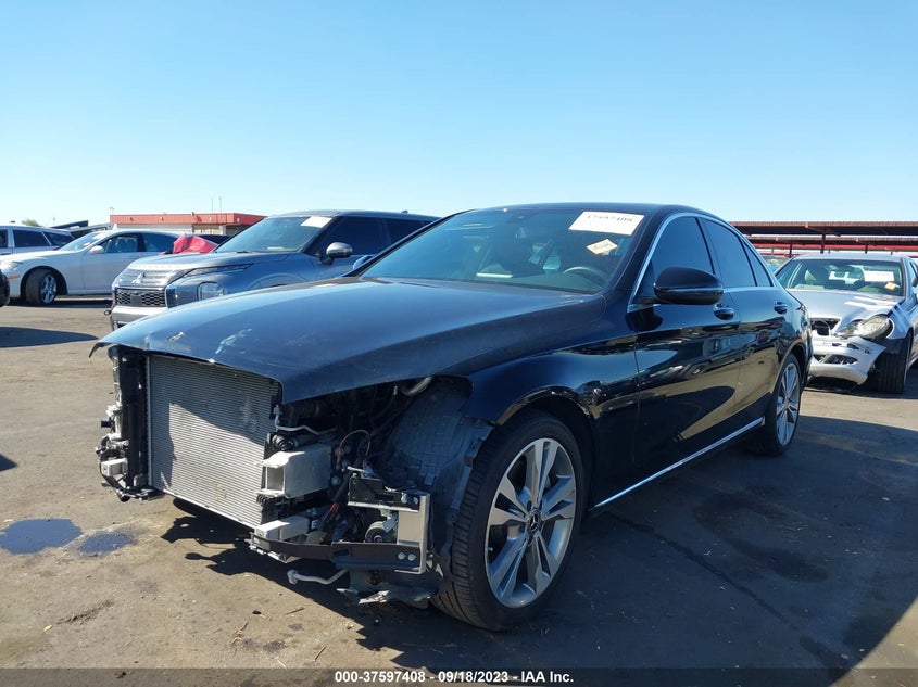 VIN 55SWF4JB9JU280454 2018 MERCEDES-BENZ C-CLASS C 300