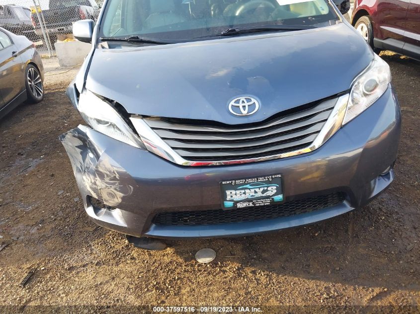 2014 TOYOTA SIENNA XLE/XLE AAS/LTD - 5TDYK3DC1ES500272