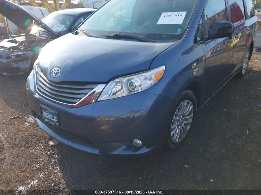 2014 TOYOTA SIENNA XLE/XLE AAS/LTD - 5TDYK3DC1ES500272
