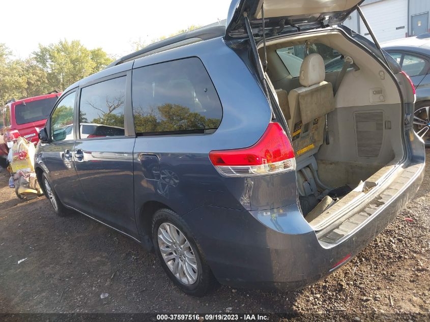 2014 TOYOTA SIENNA XLE/XLE AAS/LTD - 5TDYK3DC1ES500272