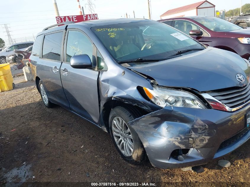 2014 TOYOTA SIENNA XLE/XLE AAS/LTD - 5TDYK3DC1ES500272