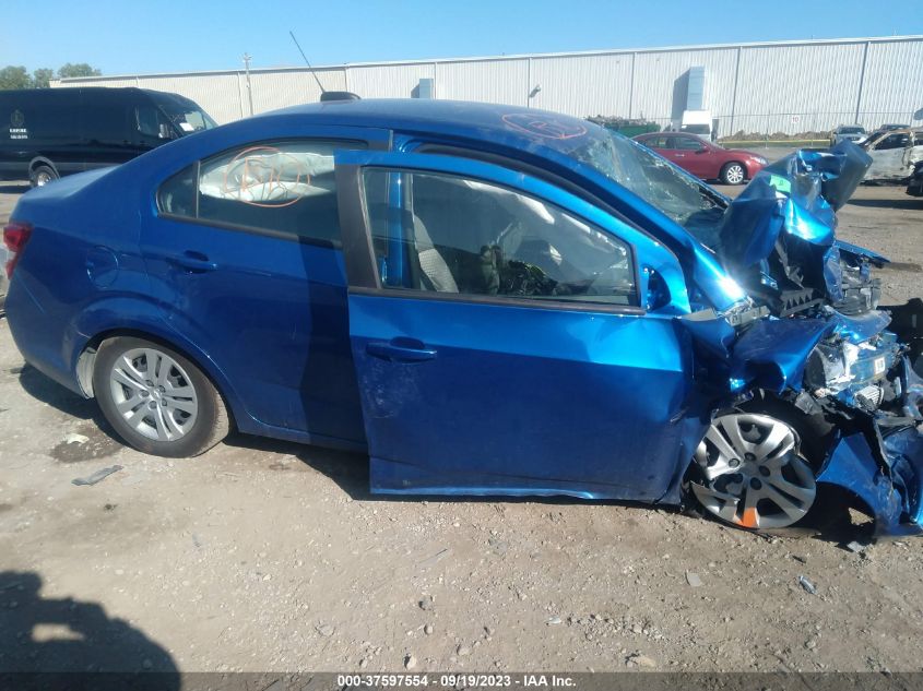 2020 CHEVROLET SONIC LS - 1G1JB5SB4L4141766
