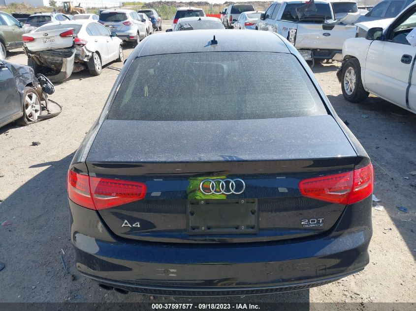 2015 AUDI A4 PREMIUM PLUS - WAUFFAFL9FN040487