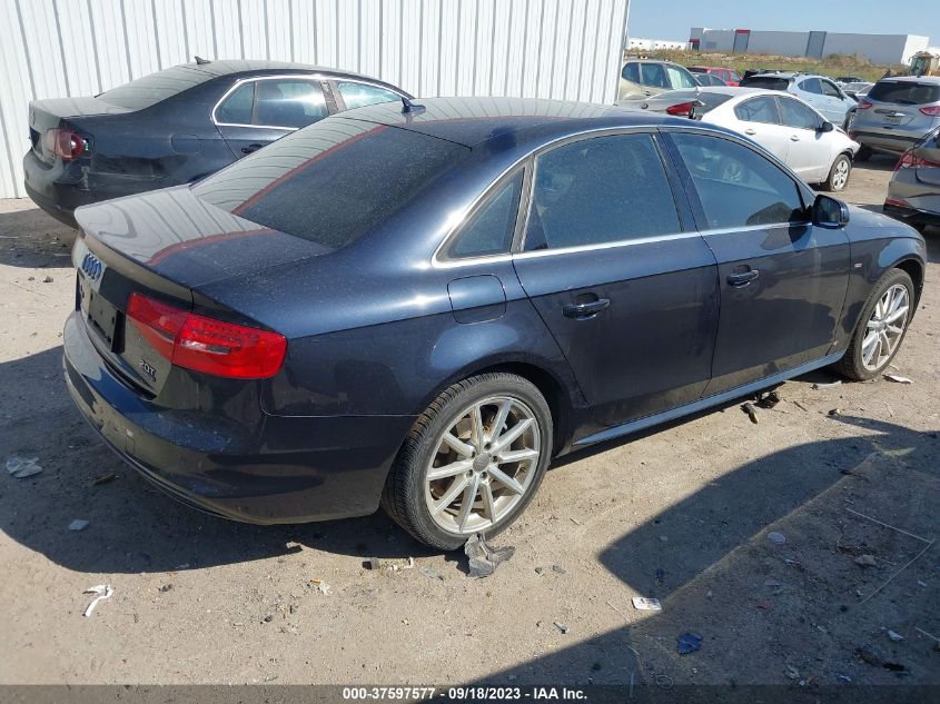 2015 AUDI A4 PREMIUM PLUS - WAUFFAFL9FN040487