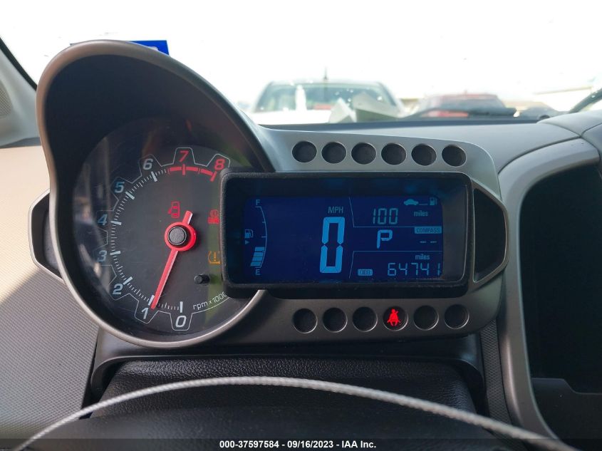 2016 CHEVROLET SONIC LT - 1G1JC5SH3G4167394