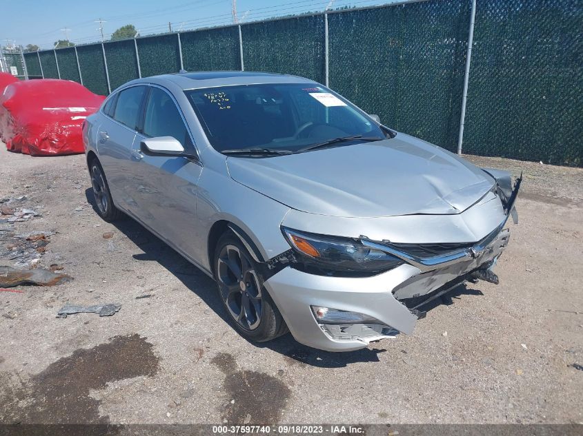 2022 CHEVROLET MALIBU LT - 1G1ZD5ST0NF147660