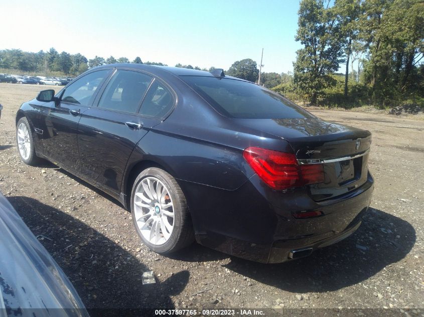 2013 BMW 7 SERIES 750I XDRIVE WBAYB6C56DC998275