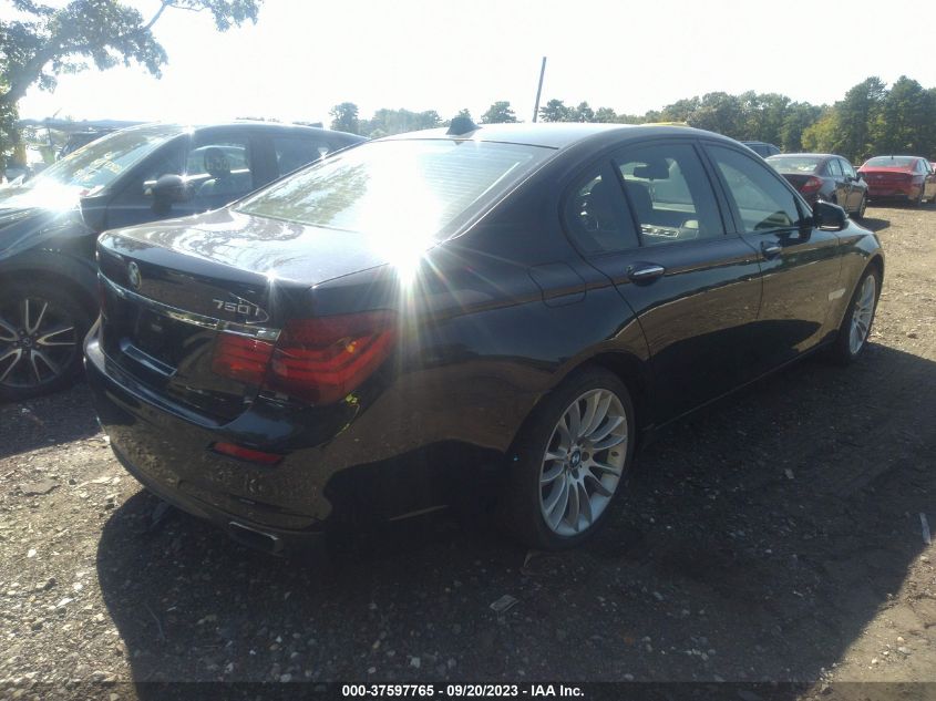 2013 BMW 7 SERIES 750I XDRIVE WBAYB6C56DC998275