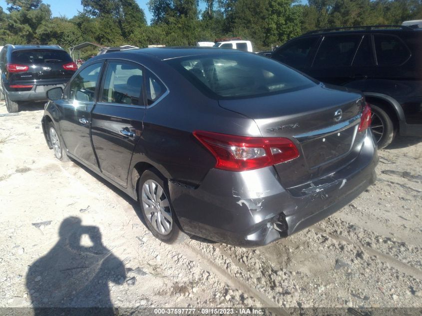 2019 NISSAN SENTRA S - 3N1AB7AP2KY375077