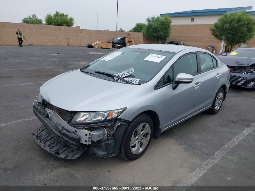 2015 HONDA CIVIC SEDAN LX - 2HGFB2F57FH559506