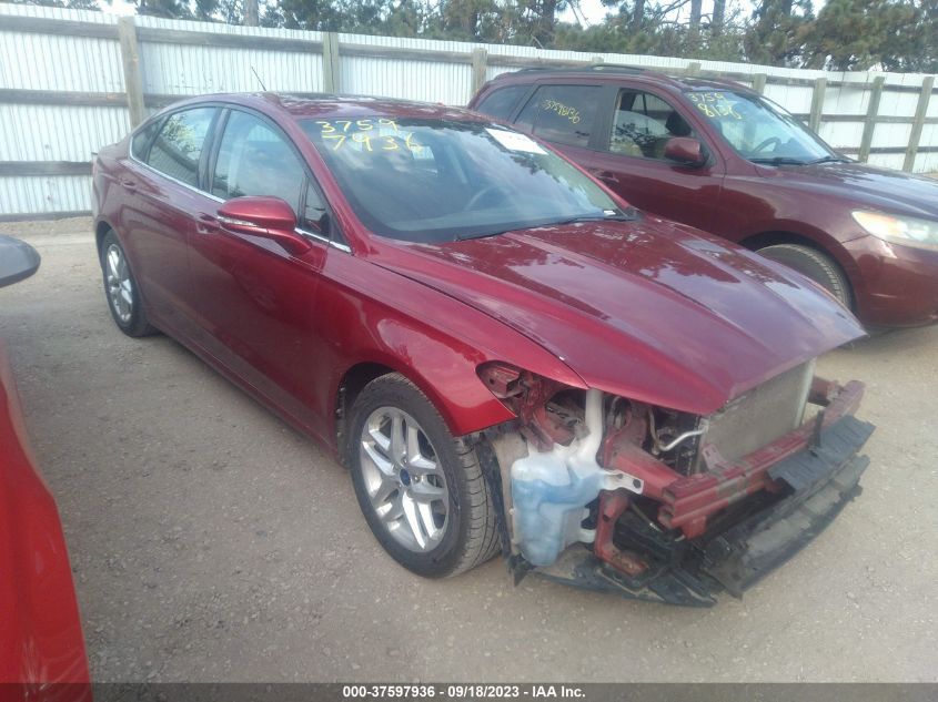 2013 FORD FUSION SE - 3FA6P0H75DR211049