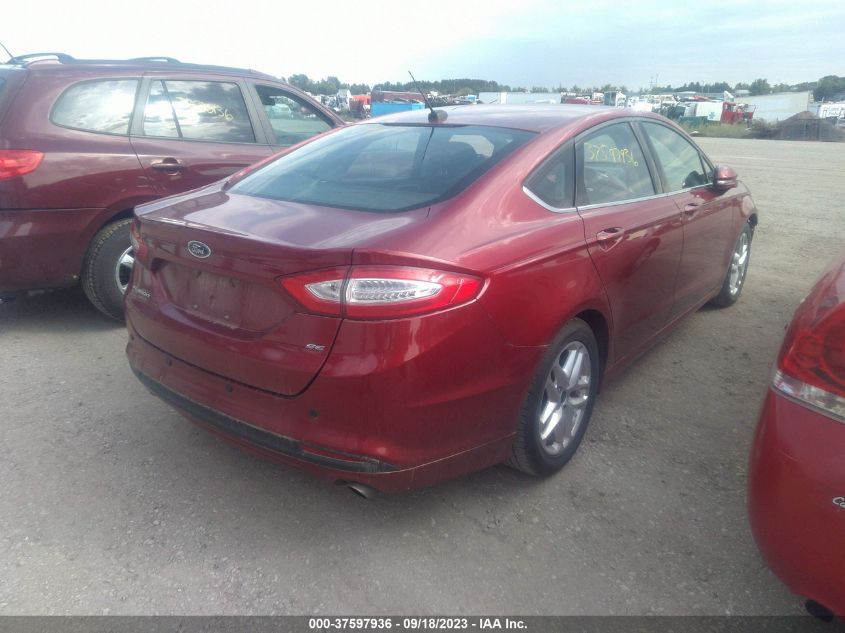 2013 FORD FUSION SE - 3FA6P0H75DR211049