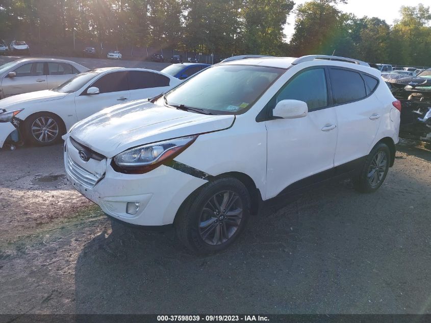2014 HYUNDAI TUCSON SE - KM8JUCAG2EU865490