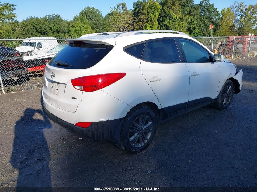 2014 HYUNDAI TUCSON SE - KM8JUCAG2EU865490