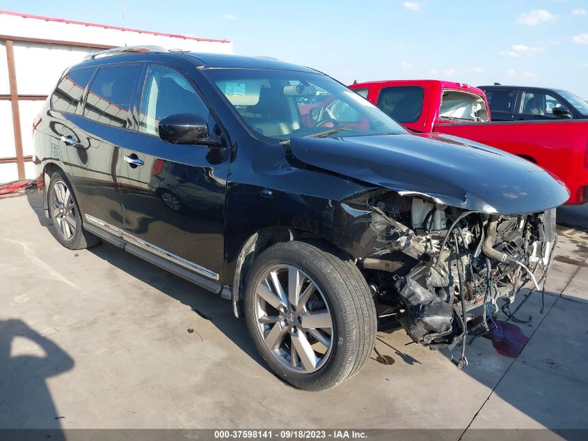 2014 NISSAN PATHFINDER PLATINUM - 5N1AR2MN3EC687522