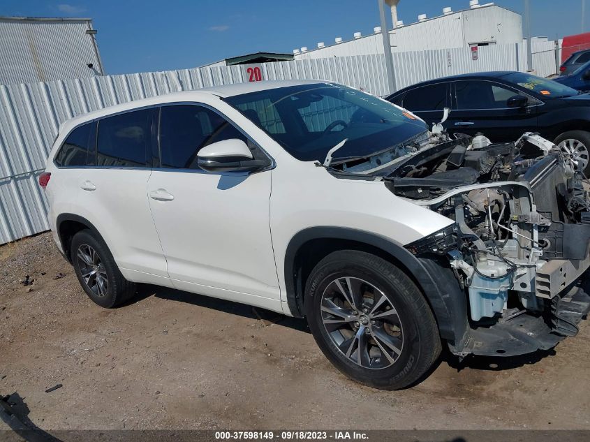 2017 TOYOTA HIGHLANDER LE - 5TDZARFH3HS023304