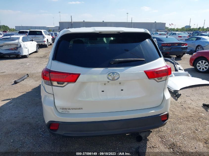 2017 TOYOTA HIGHLANDER LE - 5TDZARFH3HS023304