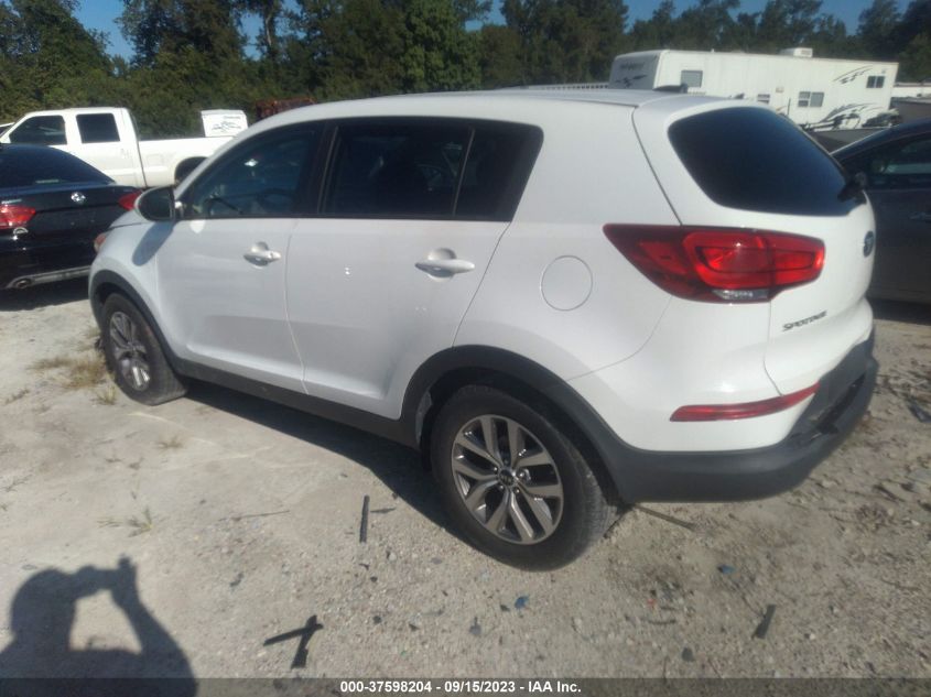 2016 KIA SPORTAGE LX - KNDPB3AC0G7871937