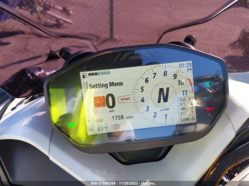 2023 DUCATI SUPERSPORT - ZDMVABDS2PB005181