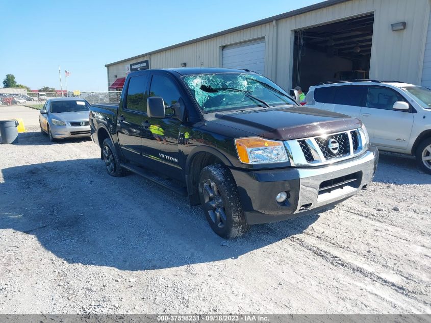 2015 NISSAN TITAN S/SV/SL/PRO-4X - 1N6BA0EC5FN512273