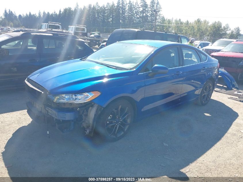 2018 FORD FUSION SE - 3FA6P0T92JR168133