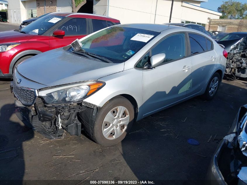 2016 KIA FORTE LX - KNAFK4A69G5577604