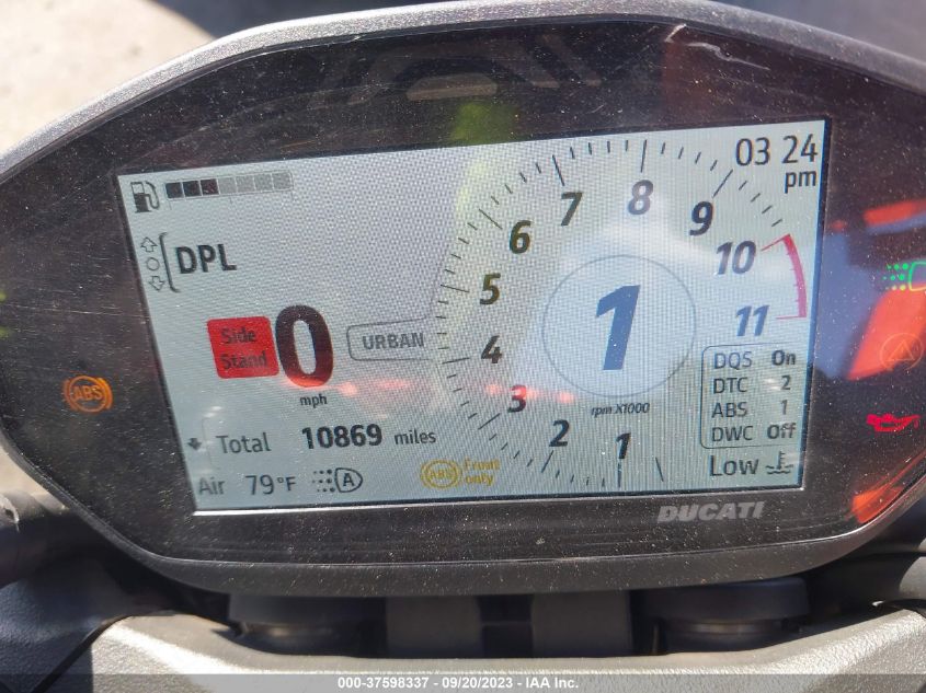 2021 DUCATI MONSTER ZDMMAMDT8MB002149