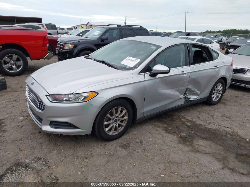 2015 FORD FUSION S - 3FA6P0G72FR123127