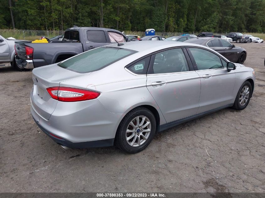 2015 FORD FUSION S - 3FA6P0G72FR123127