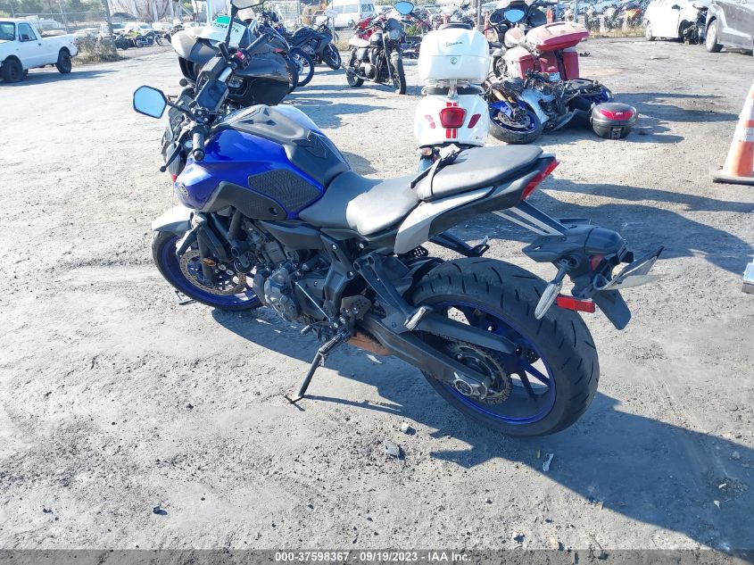 VIN JYARM32Y8MA000436 2021 YAMAHA MT07 C