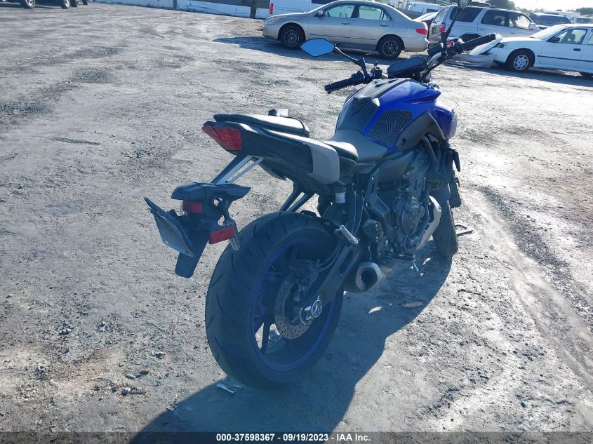 VIN JYARM32Y8MA000436 2021 YAMAHA MT07 C