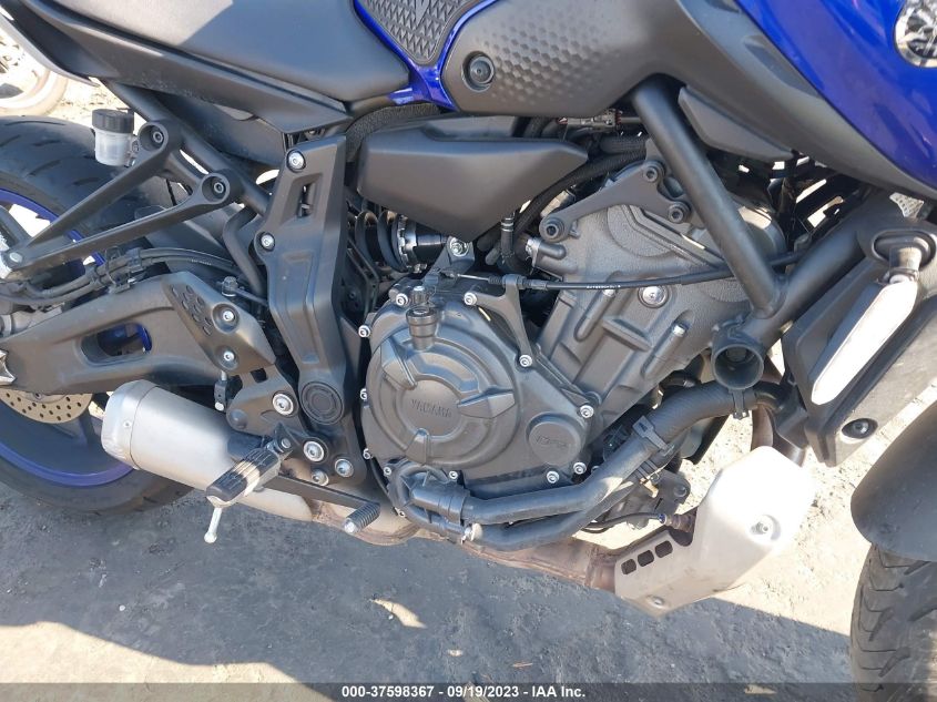 VIN JYARM32Y8MA000436 2021 YAMAHA MT07 C