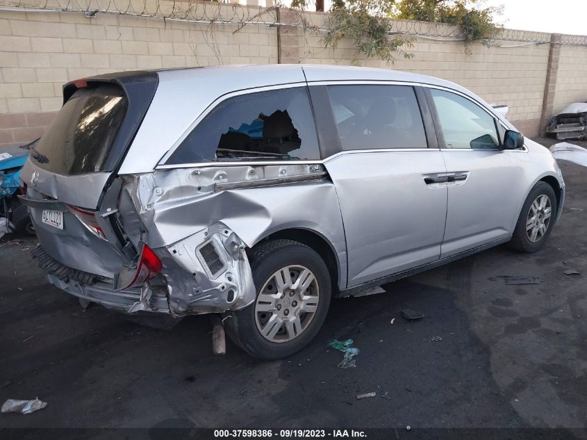 2013 HONDA ODYSSEY LX - 5FNRL5H27DB024109