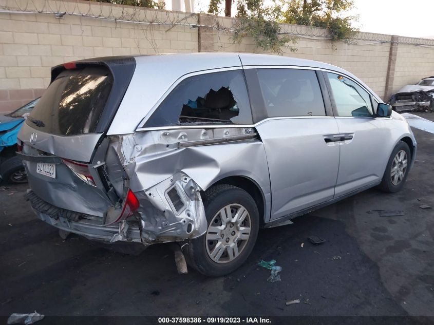2013 HONDA ODYSSEY LX - 5FNRL5H27DB024109