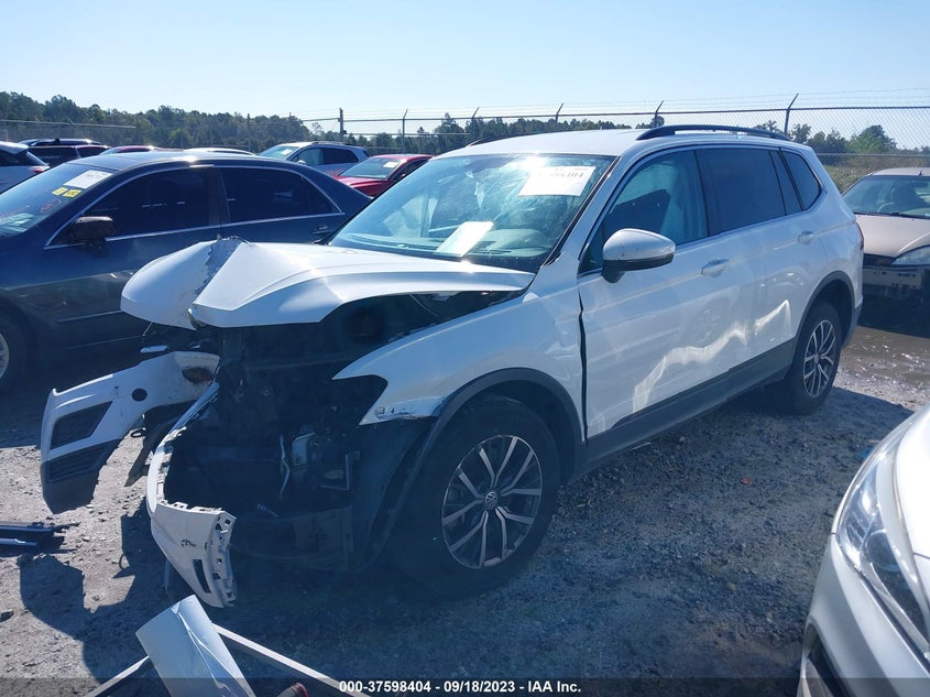 VIN 3VV3B7AX4KM019261 2019 VOLKSWAGEN TIGUAN SE/SEL/SEL R-LINE JET-BLA