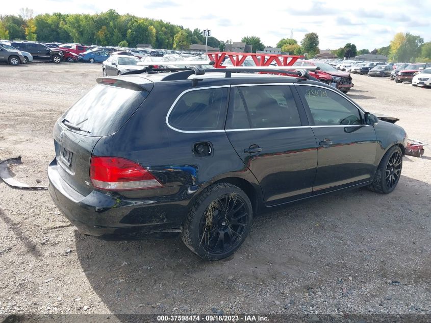 2014 VOLKSWAGEN JETTA SPORTWAGEN TDI W/SUNROOF & NAV - 3VWML7AJ3EM620349