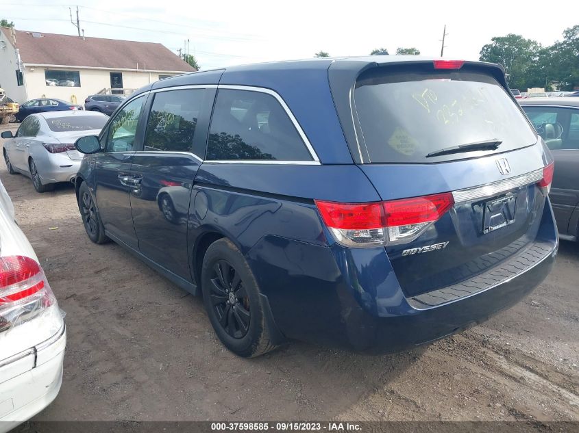 2015 HONDA ODYSSEY EX-L 5FNRL5H60FB049231