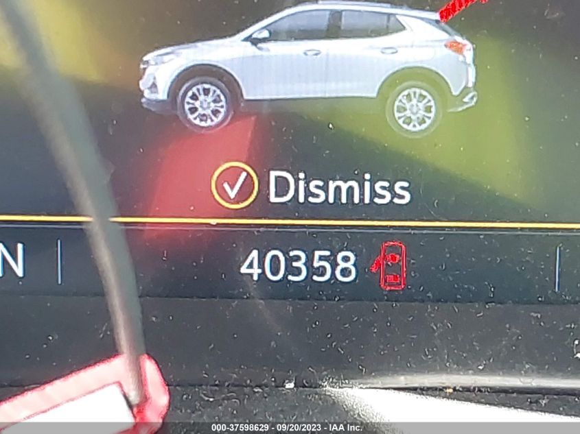 2022 BUICK ENCORE GX SELECT - KL4MMDS2XNB135536